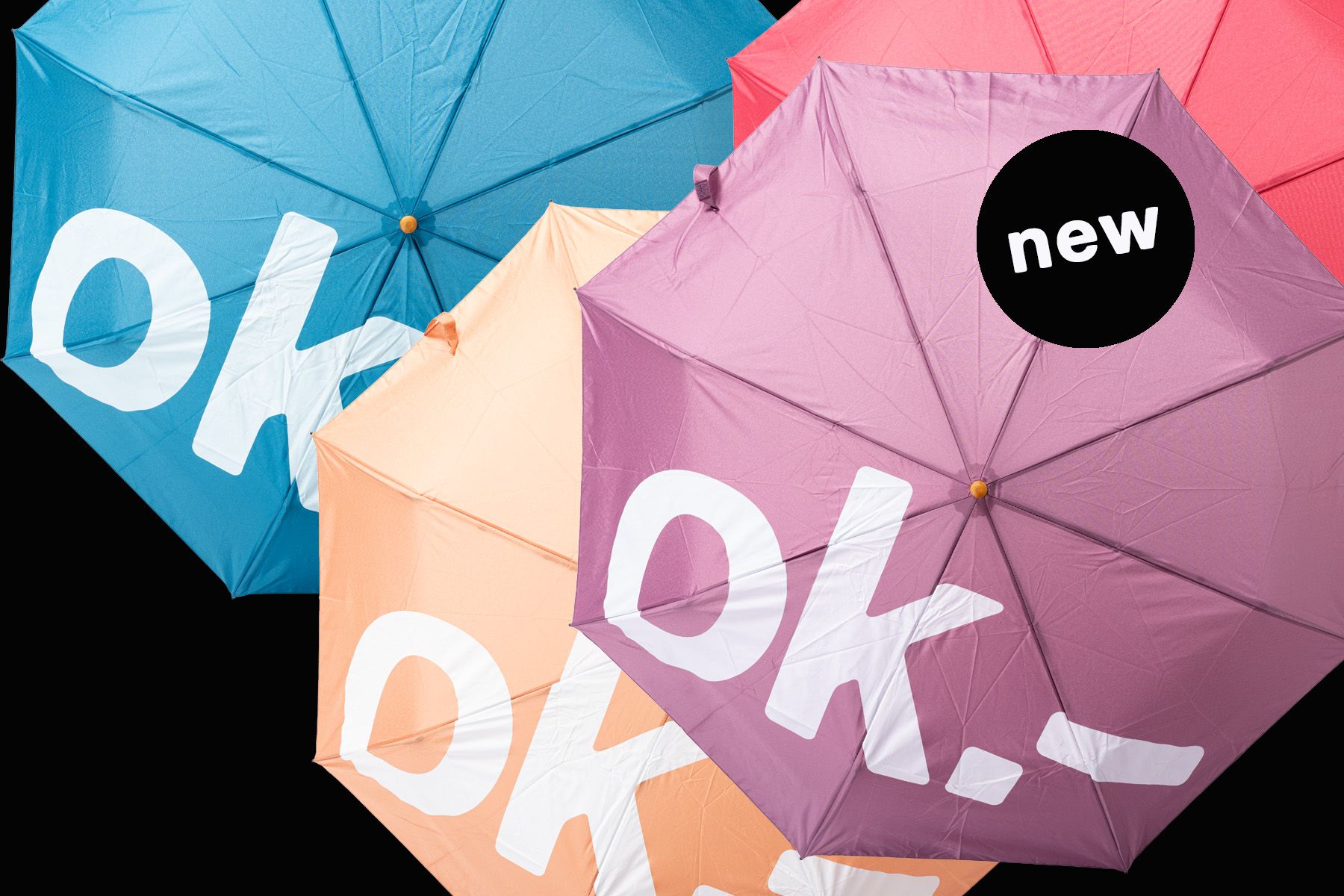 De beaux parapluies - à tout moment !